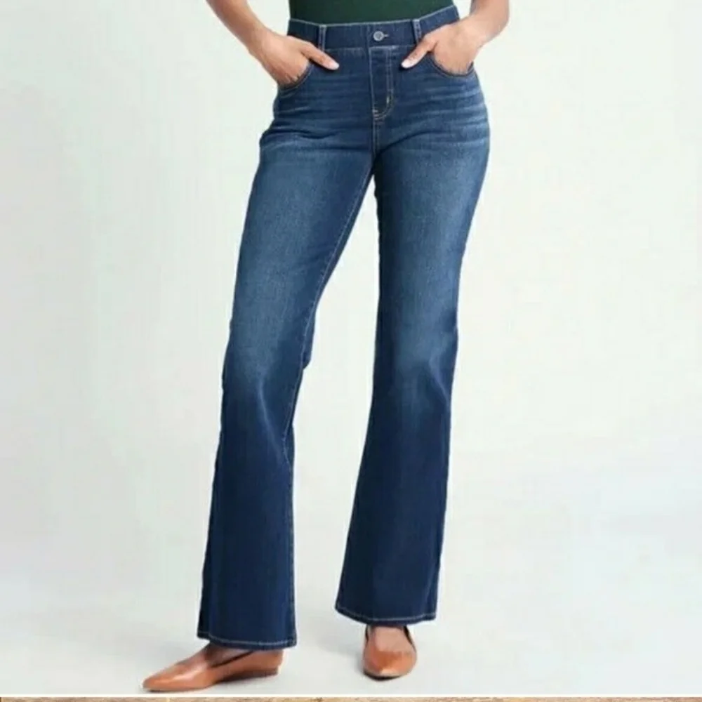 Betabrand Bootcut Jeans Yoga Four Pocket